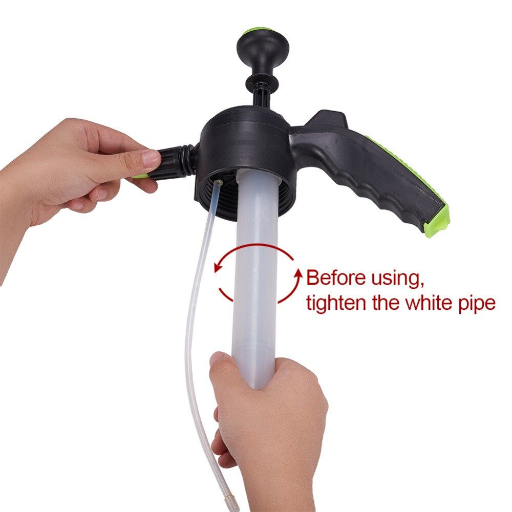 2L Car Cleaning Water Spray Pressure Sprayer Bottle Multi-Purpose Sprayer Garden Hand Pressed Watering Pot With Extended Wand