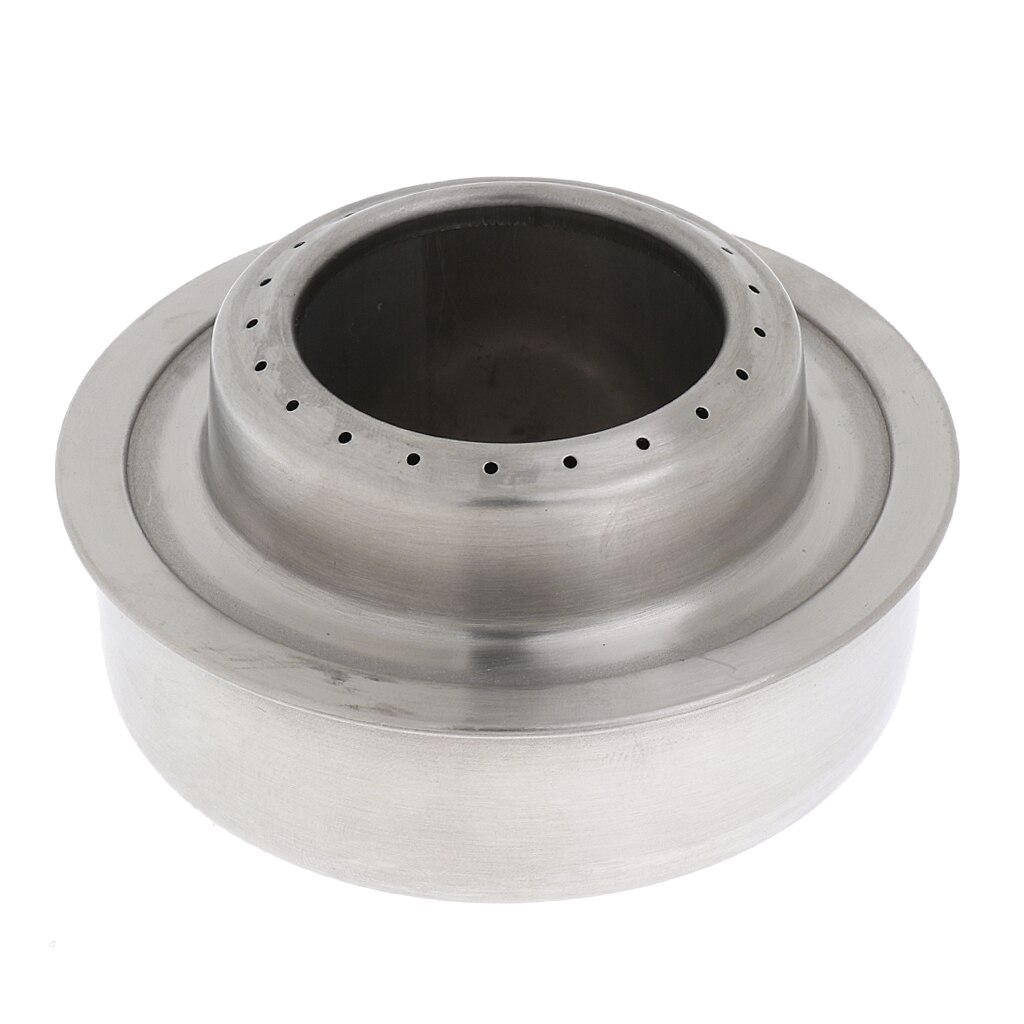 Mini Stainless Steel Alcohol Spirit Stove Camping Cooker Burner