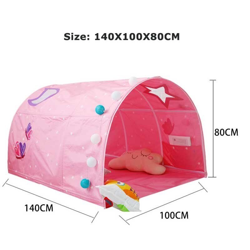 Kinderen Bed Tent Spel Huis Baby Thuis Tent Jongen Meisje Veilig Huis Tunnel Tent