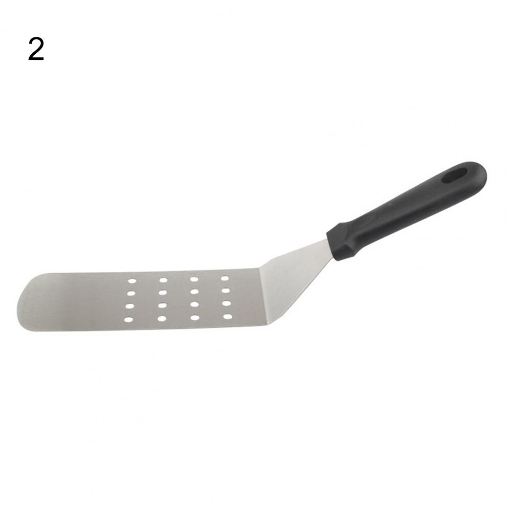 60% Grill Shovel Wear-resistant Rustless Durable Stainless Steel Grill Fork Tong Scraper Kitchen Tools for Barbecue: 2