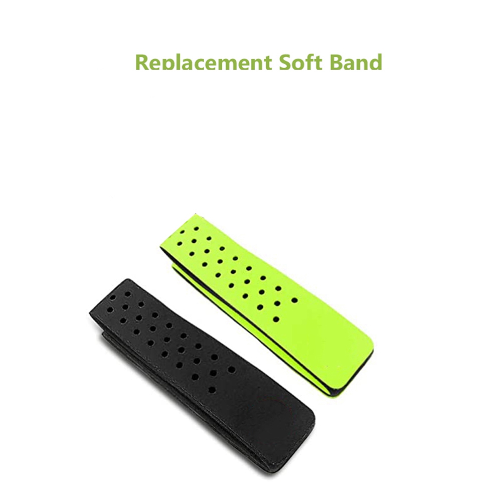 2 Stuks Verstelbare En Ademende Vervangende Armband Zachte Band Voor Hartslagmeter-Wahoo (Zwart)