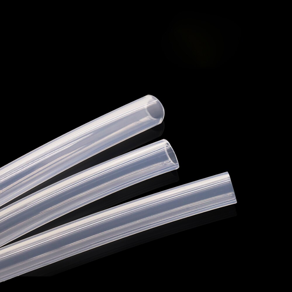 Tubo de silicona transparente para elaboración de cerveza, manguera Flexible de alta temperatura, para acuario, aire 9/10/12/16/25MM, 1 metro