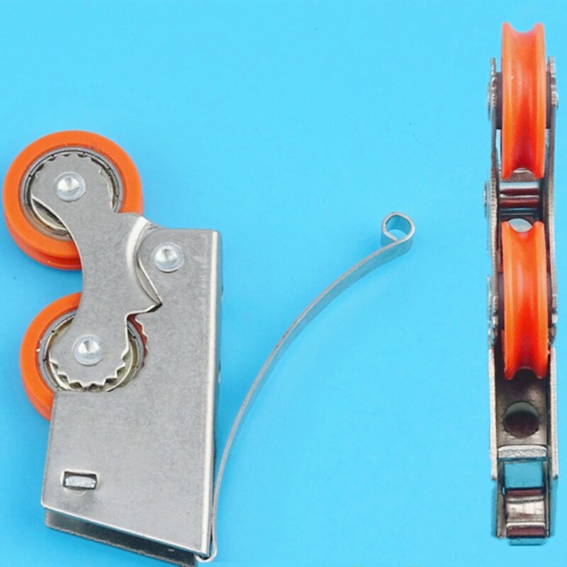 Garderobe Schuifdeur Wielen Rollen Zware Mute Metalen Raam Schuifdeur Lagerrollen Meubels Hardware