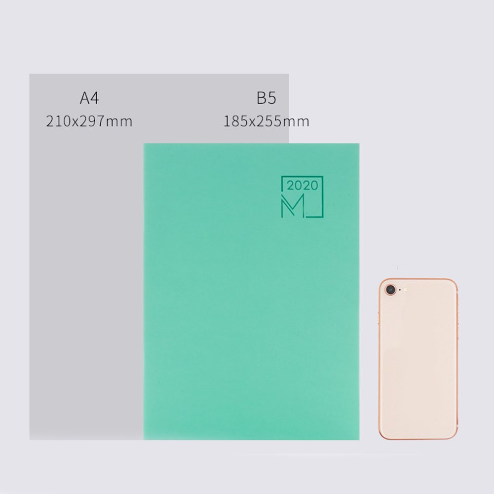 Notebook Agenda Planner Diary Meeting Book Girl School Stationery Monthly Plan Supplies VH99