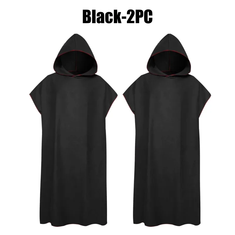 Surfponcho, umkleidehandtuch mit kapuze, mikrofaser-stranddecke, badetuch, schwimmhandtuch, neoprenanzug, strandponcho für erwachsene: Rosa