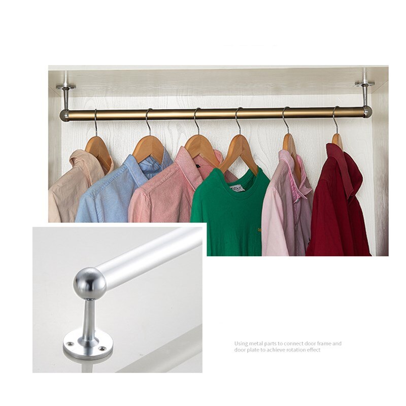 2pcs batch pipe socket fixing bracket 16-32mm diameter pipe support flange seat, used for wardrobe rail rod socket end seat