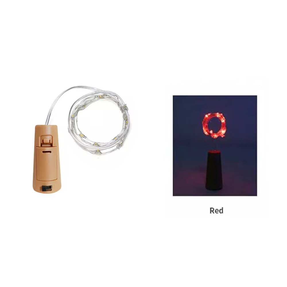 Bar LED wein flasche kork Schnur lichter dekoration girlande wein flasche Gebühr lichter Weihnachten kupfer draht Schnur lichter: Grün / 350W