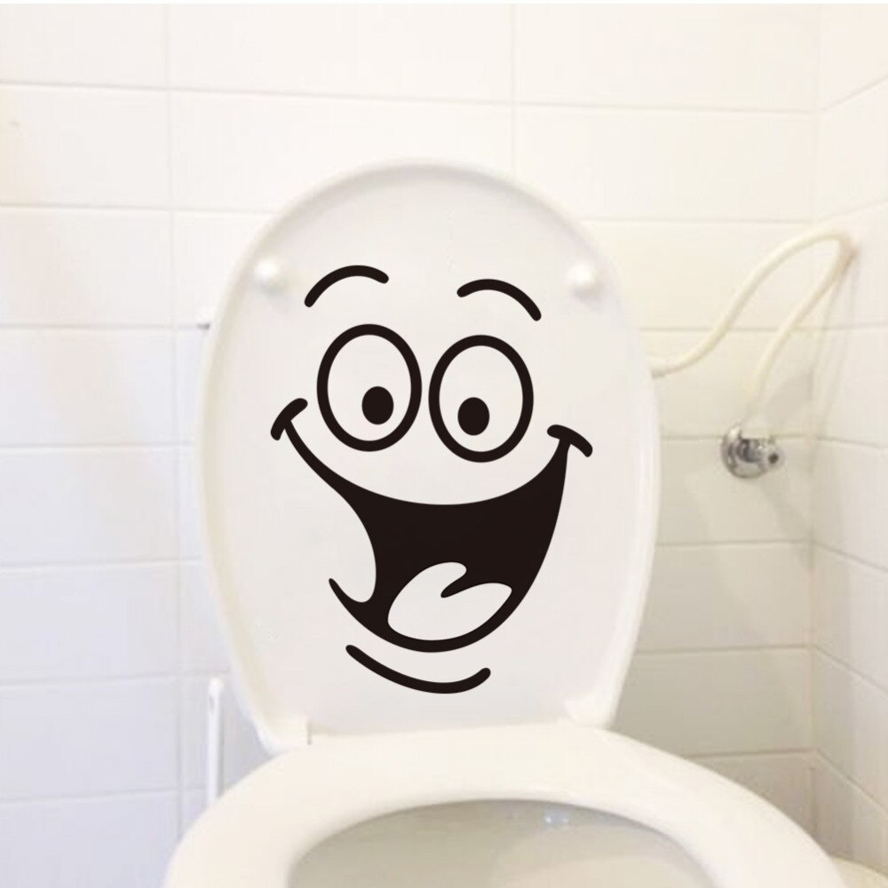 Vinyl Pvc Waterdichte Grote Mond Muurstickers Grappige Wc Stickers Voor Wc Woonkamer Badkamer Slaapkamer Decoraties