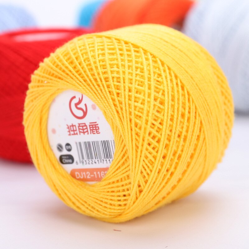 300 Grams/pack Haak Draden Breien Garen Diy Handwerken 0.5Mm Kleur Katoen Zijde Draad Diy Handleiding Breien