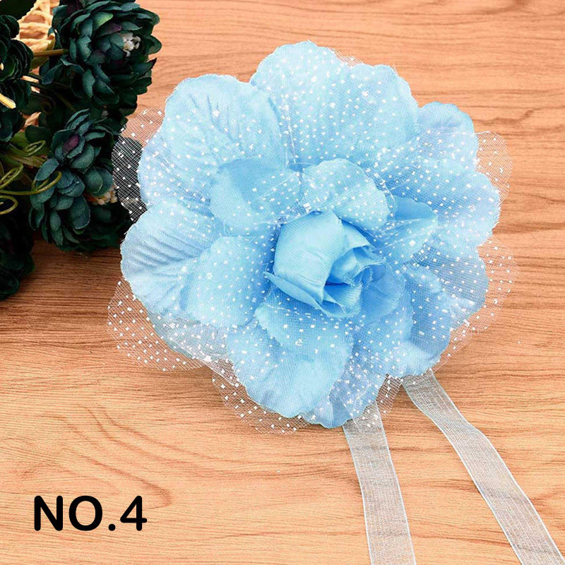 1pc Peony Flower Curtain Strap Curtain Tie Backs Home Decoration: 4