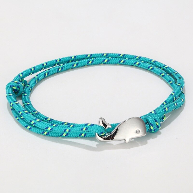 Wal Schwanz Armbinde Handgemachte Seil Armbänder Für Frauen Pulseras Schmuck Einstellbare Charme Bracciali Donna Anker Männer Zubehör: 18