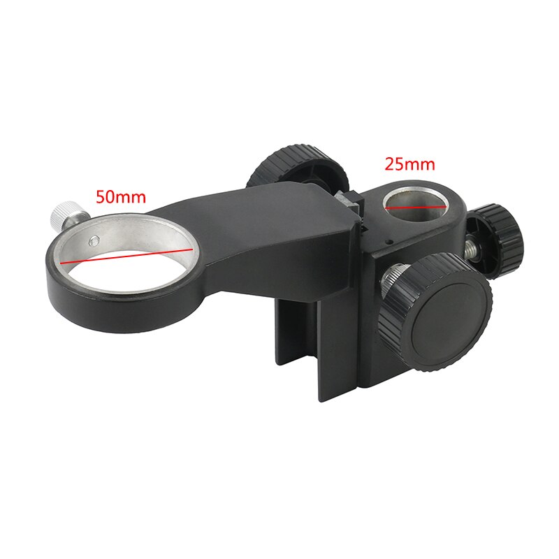 50mm Dia Adjustable Electronic Digtal Microscope Camera Stand Lens Holder Arm Bracket Microscope Gear Accessories