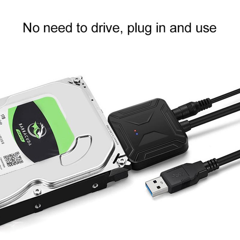 Usb 3.0 Naar Sata 3.5 2.5 Hard Drive Adapter Kabel Voor Samsung Seagate Wd Hdd Ssd 22pin Sataiii Naar Usb 3,0 Adapters