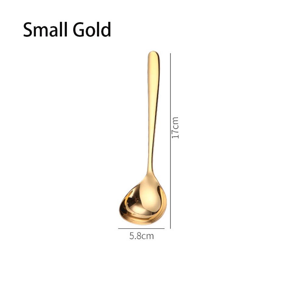 304 soppskedar i rostfritt stål med långt handtag kinesisk sliver dessert te kaffesked hem köksredskap porslin soppslev: 2