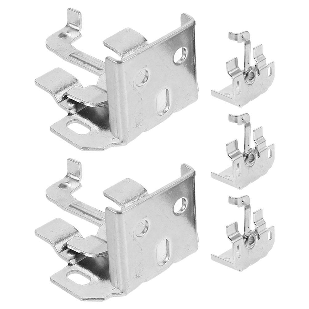5pcs Roman Blind Brackets Hardware Kit for Cordless Horizontal Window Blinds Windproof Hook Prevent Swaying Easy Installation