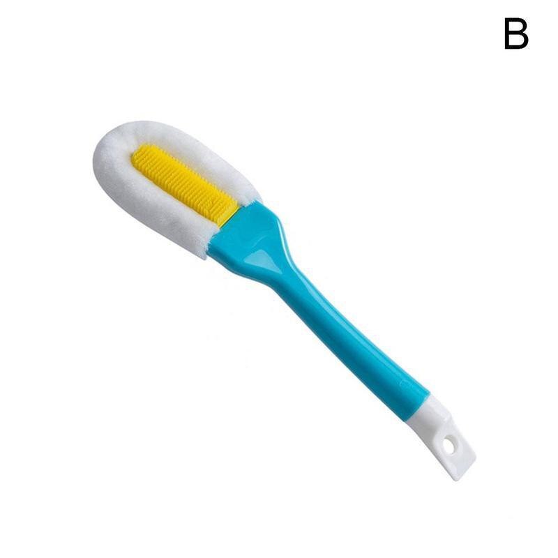 1pc Long Handle Soft Shoe Brush Cleaning Supplies Multifunctional Decontamination Household Foaming Brush Shoe Bru N7M6: B
