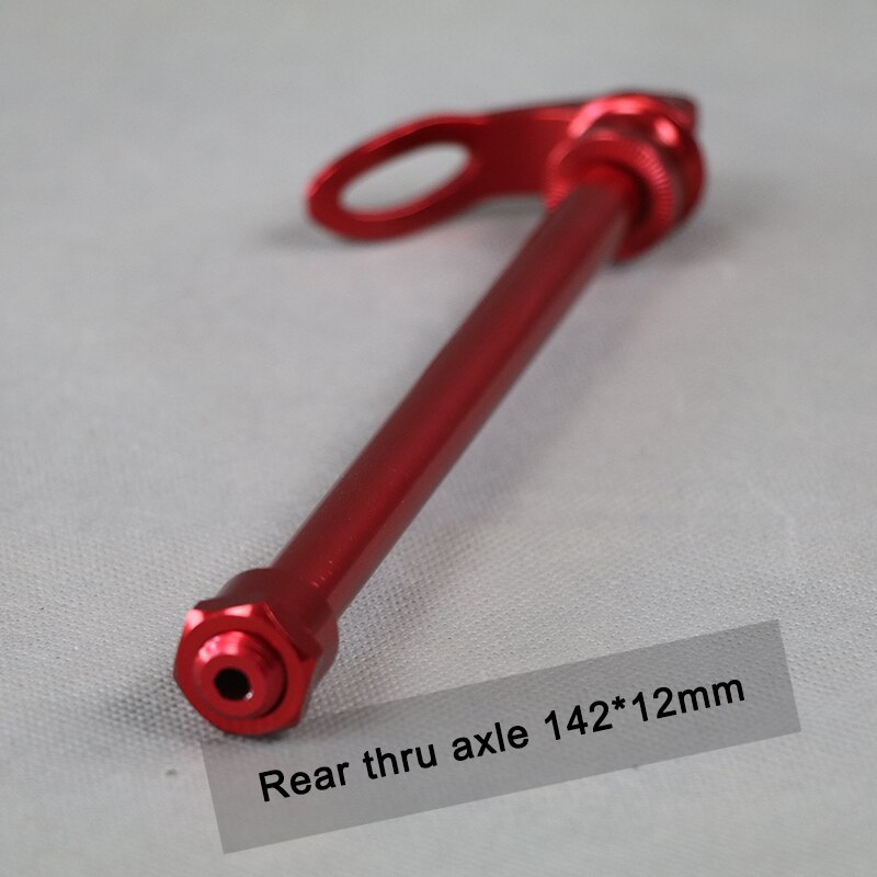 Fiets Snelspanner Achter steekas 142*12mm voor Carbon Road Mountain MTB bike