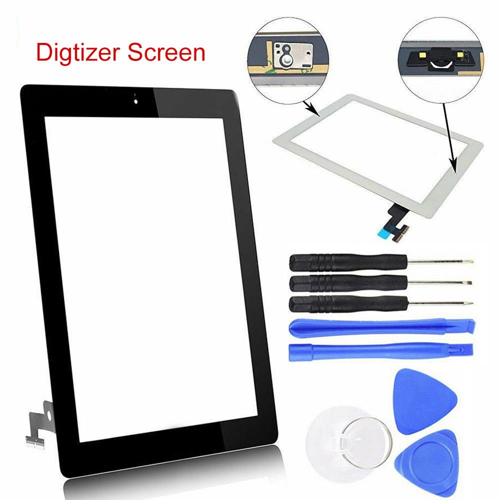 For iPad 2/3/4/Mini/Mini 2/3/Air/Air 2 Touch Screen Digitizer Outer Panel Front Glass Sensor Replacement