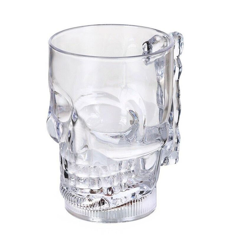 acrílico luminoso agua té copa de vino dragón verter agua brillante luz colorida inducción taza botón Bar suministros de: D
