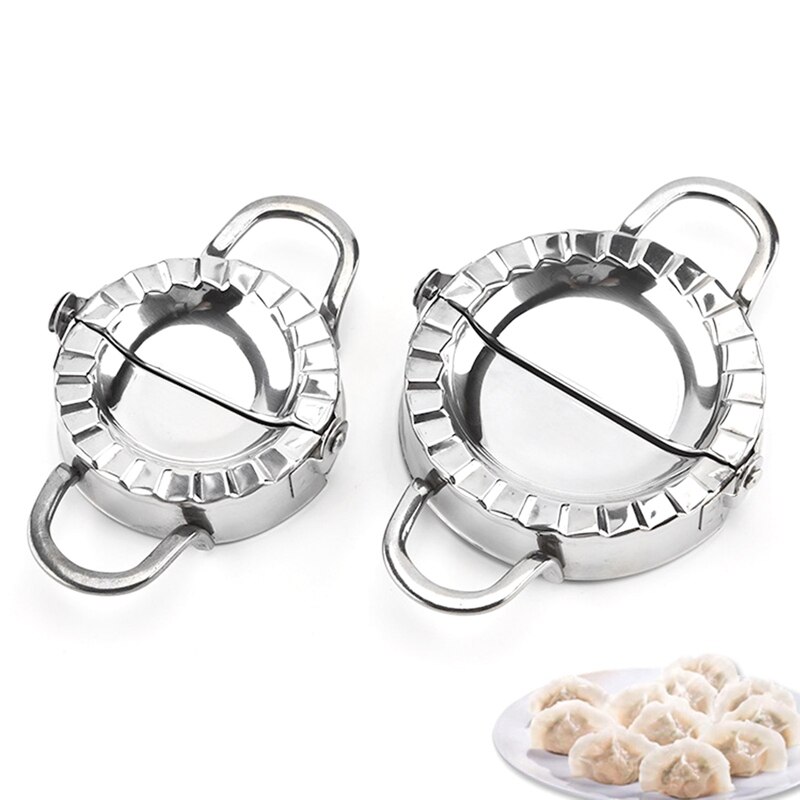 Stampo per polpette in acciaio inossidabile stampo per pasta piedino per alimenti cinesi Jiaozi creatore stampo per cottura stampo per pasticceria utensili da cucina