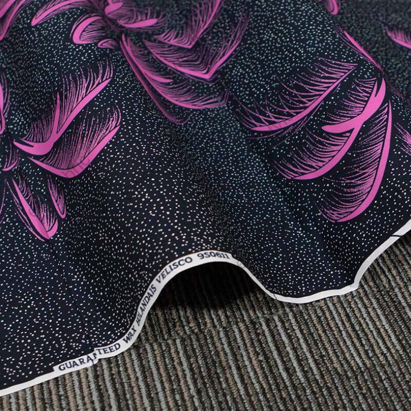 100% Katoen Afrikaanse Stoffen Wax Nederlands Paars Print Pagne Ankara Holland Voor Naaien Feestjurk Gordijn Doek