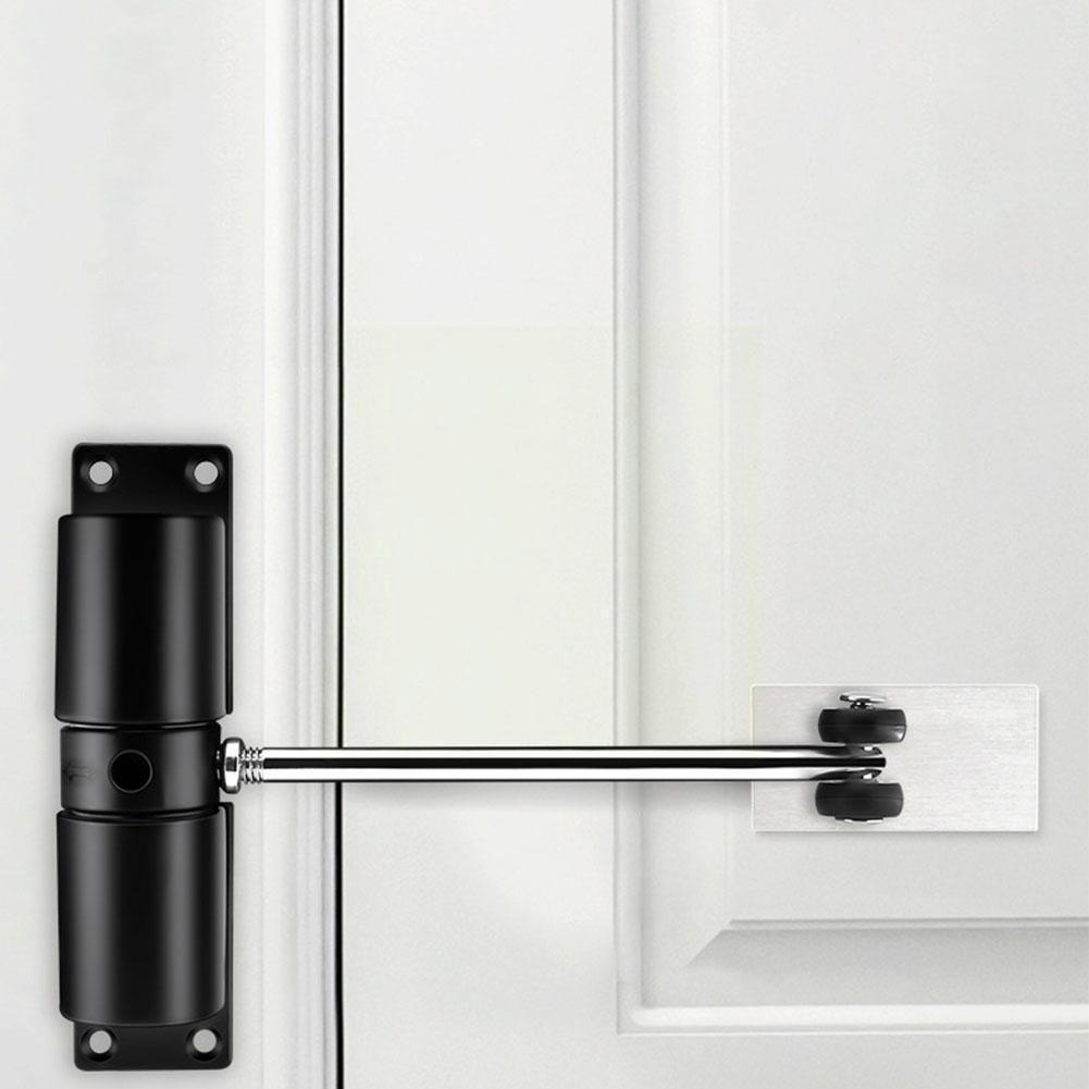 Round Door Closer, Household Automatic Door Closing The Easy Close To Mute Door Buffer Hidden Artifact Return Closer Device