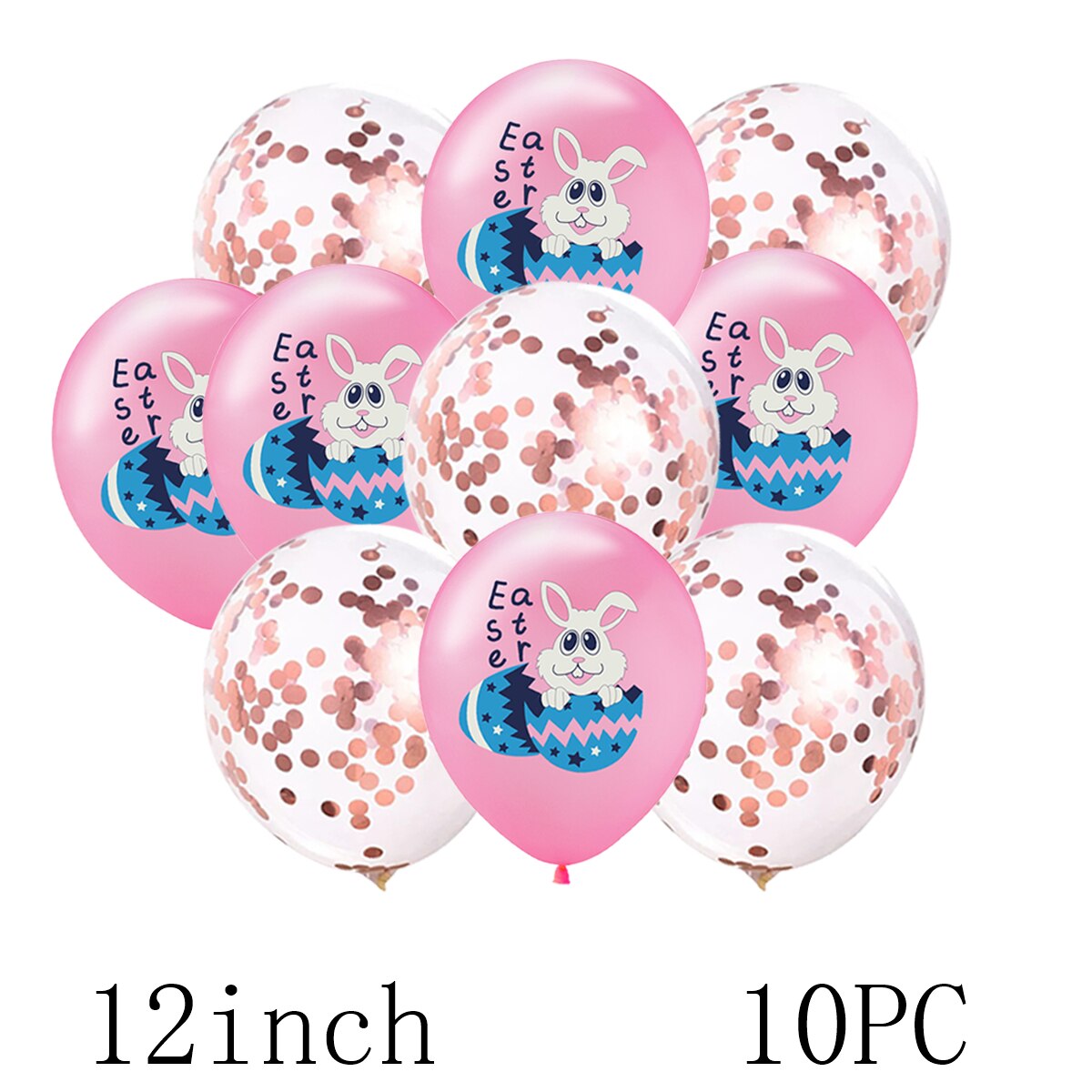 Animal Gold Balloon The rabbit Birthday Easter egg Party Game Decorations Children's day Foil Balloons Kid Boy Baby Shower: PRG