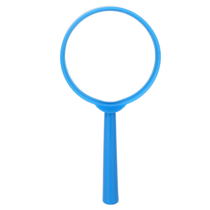 Handheld Magnifier Magnifying Glass High Magnification Factor for Reading Morning Papers for Jewelry Makers: Blue