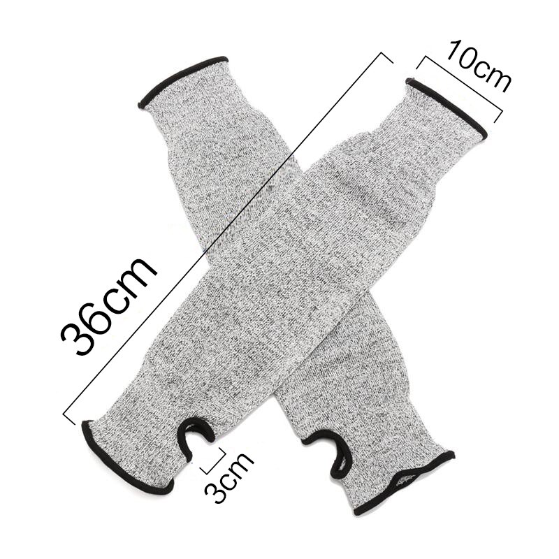 1pc 36CM Slash Hittebestendig Beschermende Arm Mouwen 5-niveau Guard Armband Handschoenen Workplace Veiligheid Bescherming