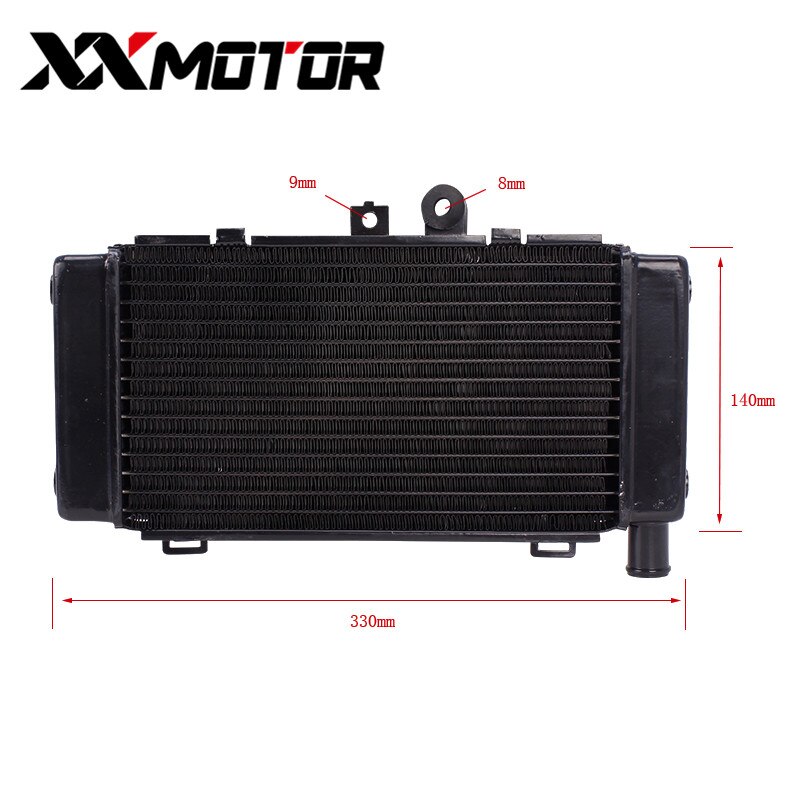 Motorcycle Vervanging Aluminium Radiator Koeler Water Koelsysteem Water Tank Voor Honda CB250 Hornet Hornet250 Kleine Wesp