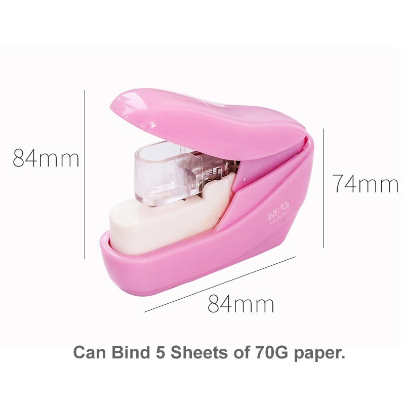 Máquina grapadora sin clavos ni grapas Mini grapadora sin grapas para libros sin grapas grapadora de papel sin grapas