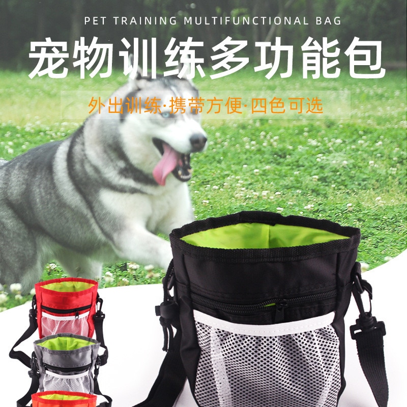 Opvouwbare Pet Training Snack Waistpack, Draagbare Hond Training Tas Met Rits Riem, Dierbenodigdheden