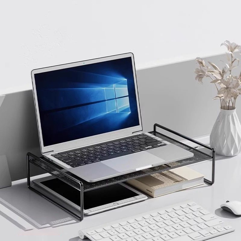 Computer Monitor Riser Halter Laptop Kühlung PC Bildschirm Stehen Halterung Desktop Lagerung Organizer Für Drucker Tastatur Maus