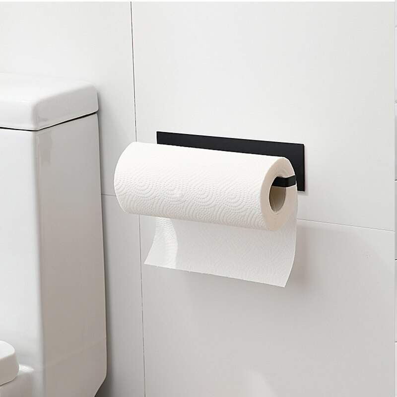 Suporte de toalha de papel ganchos cozinha organizador de armazenamento gadget conjunto ferramentas gabinete utensílio coisas acessórios suprimentos
