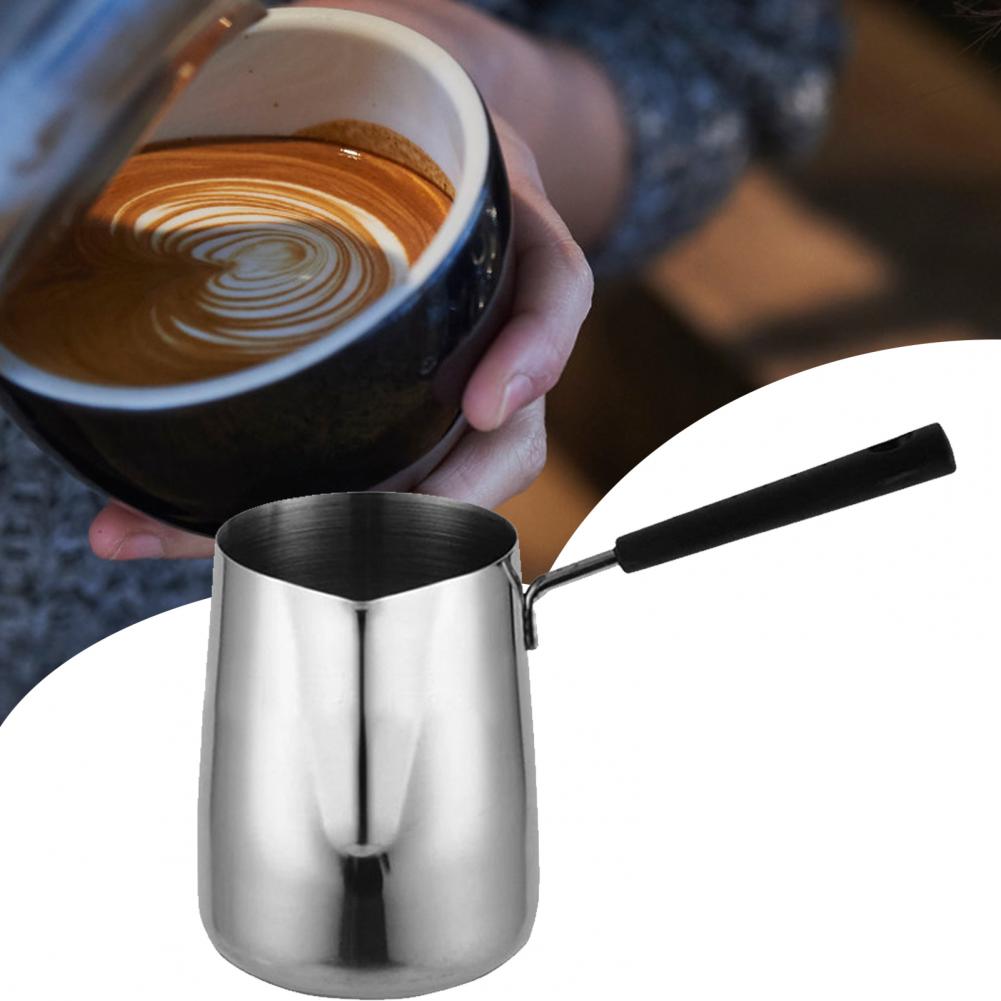 Melting Pot Heat Ressistant Easy to Clean Mini Milk Frothing Pitcher for Coffee Making