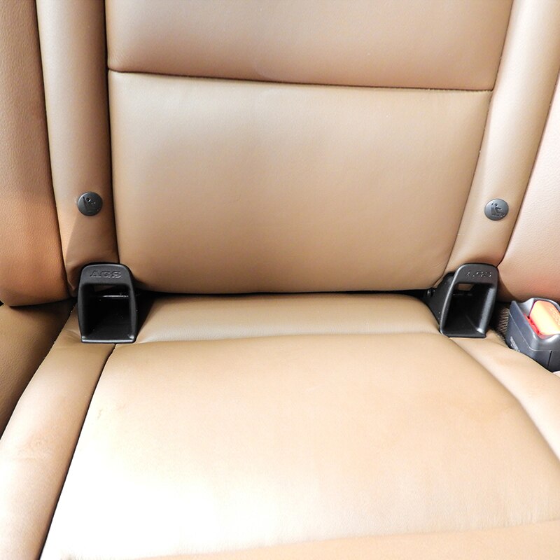 Conector Universal ISOFIX de acero para asiento de coche, soporte de montaje de asiento de seguridad para niños, pestillo de acero Universal, 1 unidad, 4mm