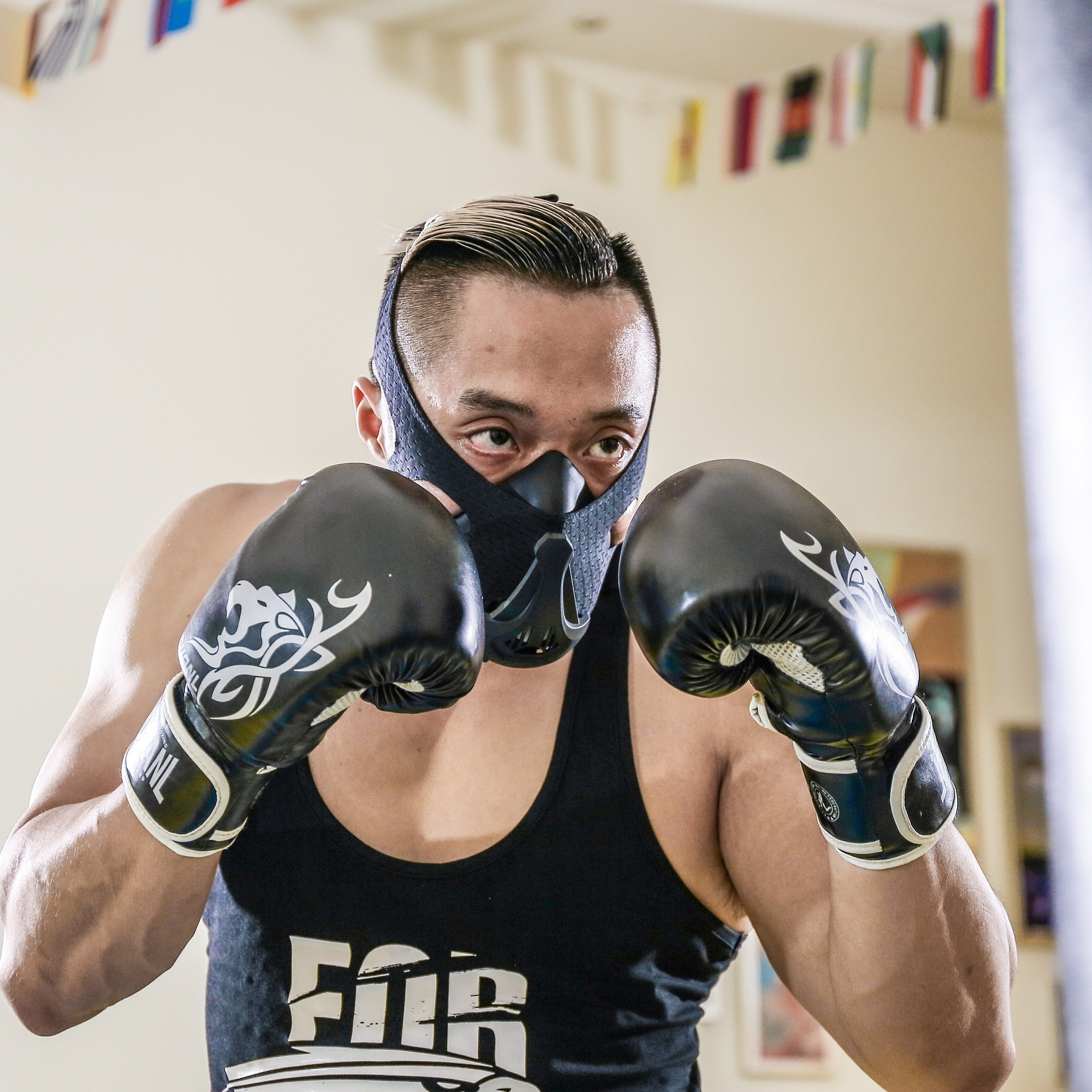 Sport Maske Fitness, Ausbildung, Laufen, Widerstand, Höer, Cardio, ausdauer Maske für Fitness Ausbildung Sport Maske 4,0