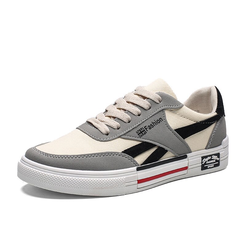 Heren vulkaniseren schoenen dames canvas schoenen veterschoenen casual heren platte schoenen heren sneakers zapatos hombre