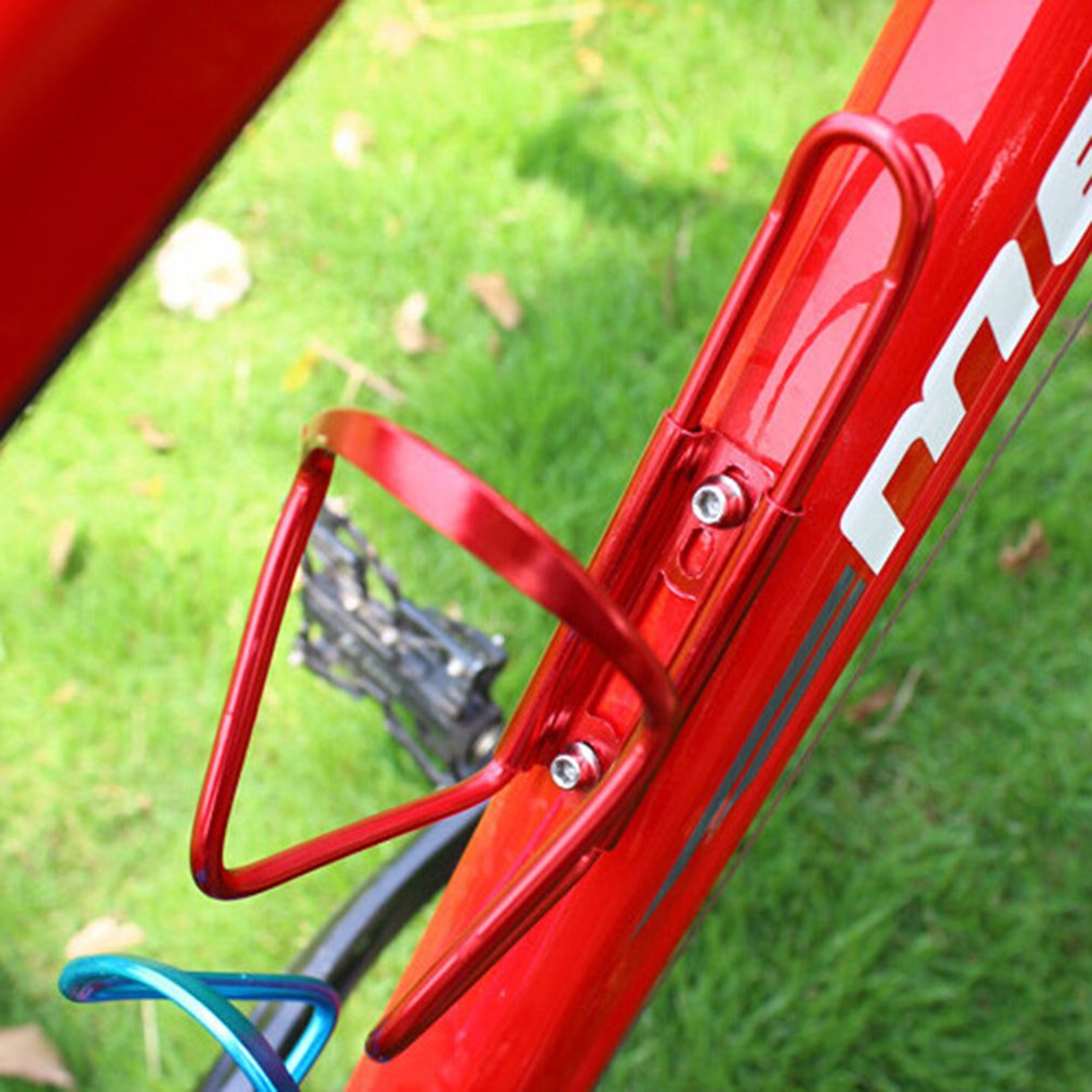 Ultraligera aleación de aluminio soporte de botella de agua de bicicleta Cage MTB Road Bike botellas de bebida Mount Rack accesorios de ciclismo