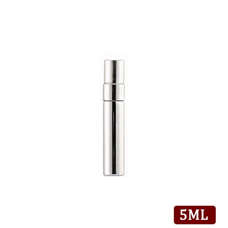 1pc bouteilles d'huile essentielle vaporisateur/rouleau sur acier inoxydable rouleau boule masseur crème pour les yeux parfum rechargeable bouteille vide 5ml 10ml: G332033