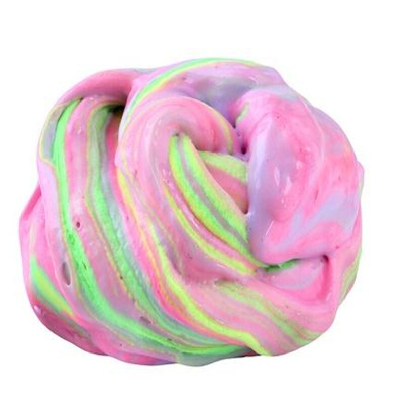 Fluffy Floam Antistress Squishy Relief Beautiful Color Mixing Cloud Clay Squishy Slime Scented Stress Relief Fidget Антистресс