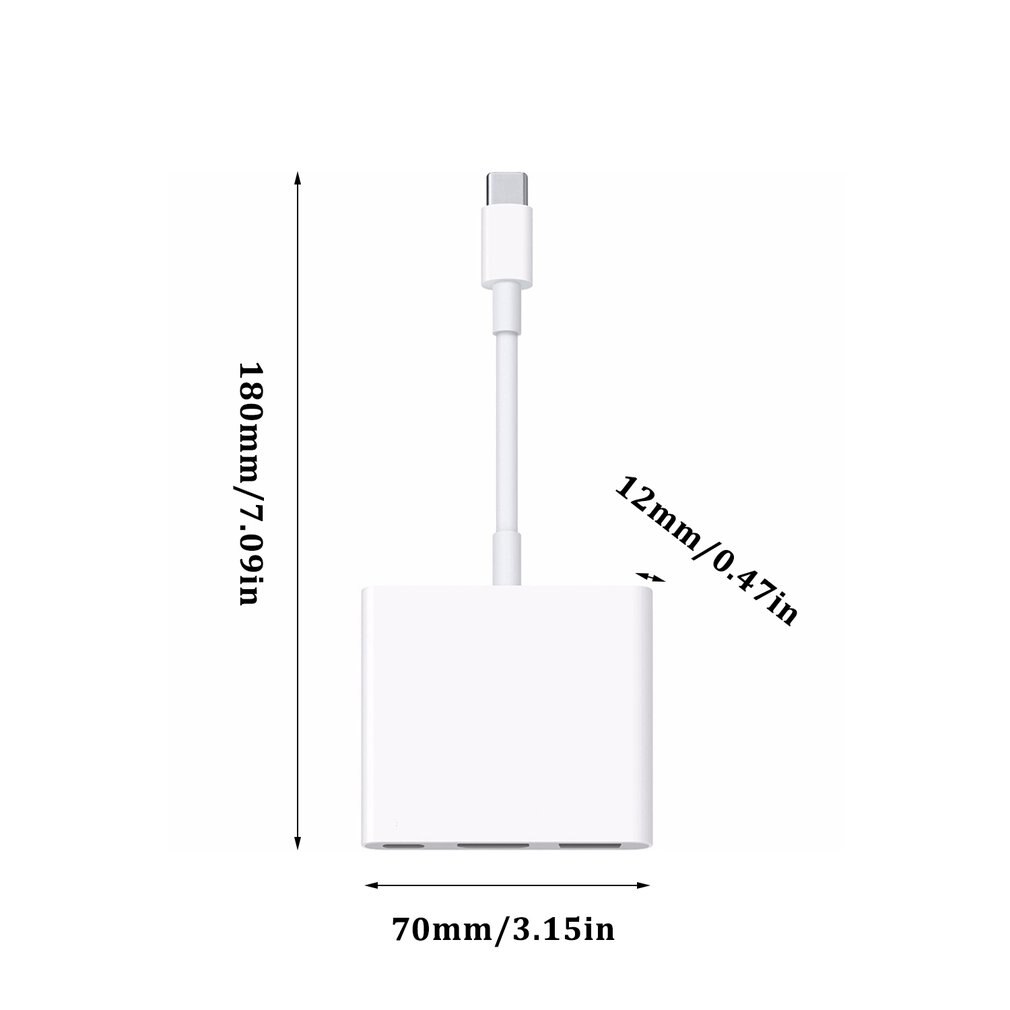 USB Typ C zu HDMI Hub RJ45 Blitz 3 Adapter für MacBook Samsung Dex Galaxis S10/S9 USB-C Konverter Blitz HDMI