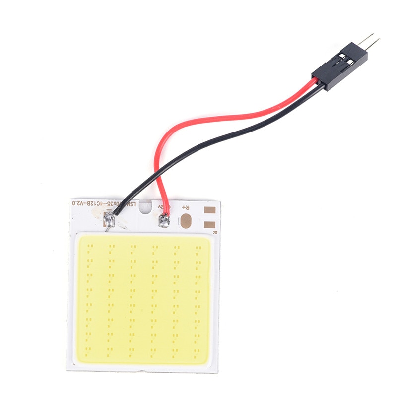 Car Interior Panel Lights Dome Lamp Bulb+Parts 48 SMD COB LED T10 4W 12V Light Long Life expectancy Automobile lamp