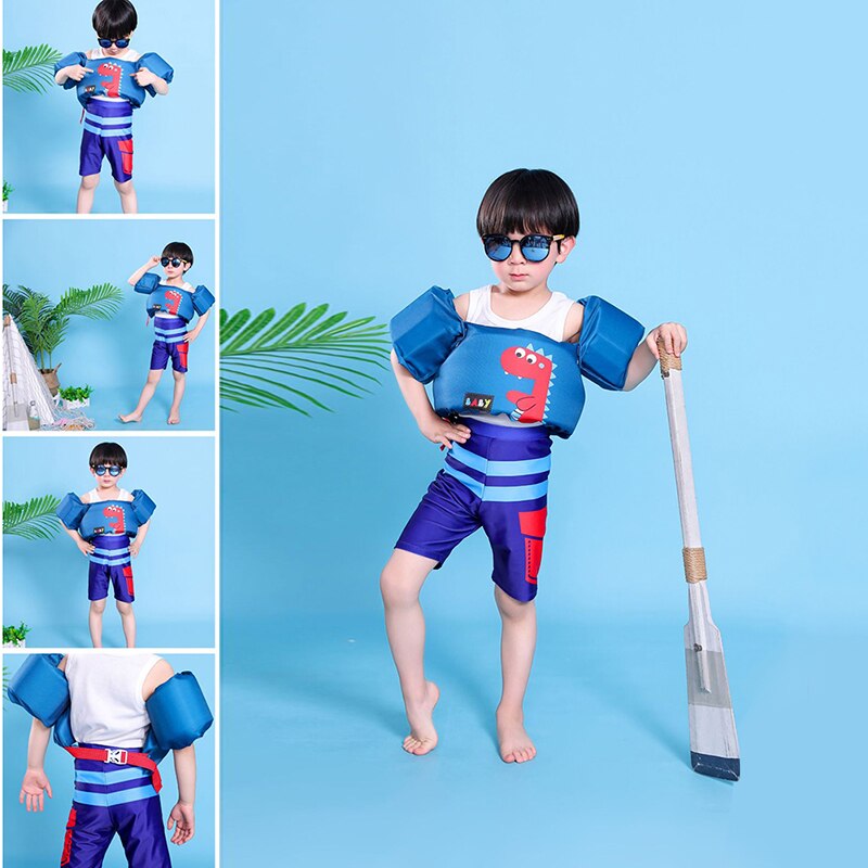 Kinder Schwimmweste Leben Arm Ring Außen Schwimmen Anzug Wasser Hülse Schwimmen Ring Cartoon Leben Sicherheit Weste Multifunktionale