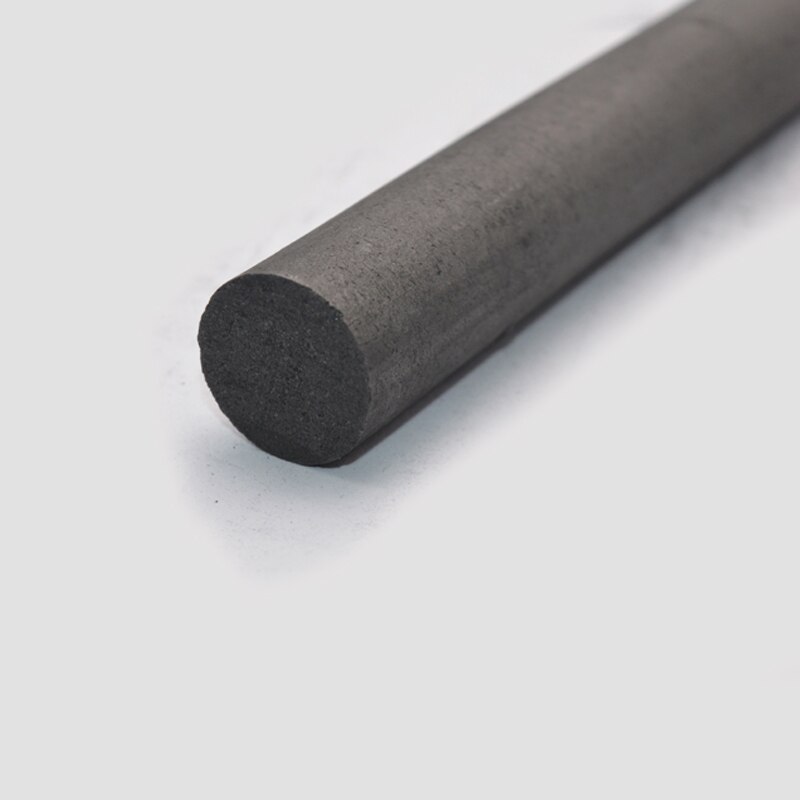 5 stk / parti dia 10mm 99.9%  grafitstænger svejseelektrode cylinderstænger kulstang værktøjsmaskiner til letindustri metallurgi
