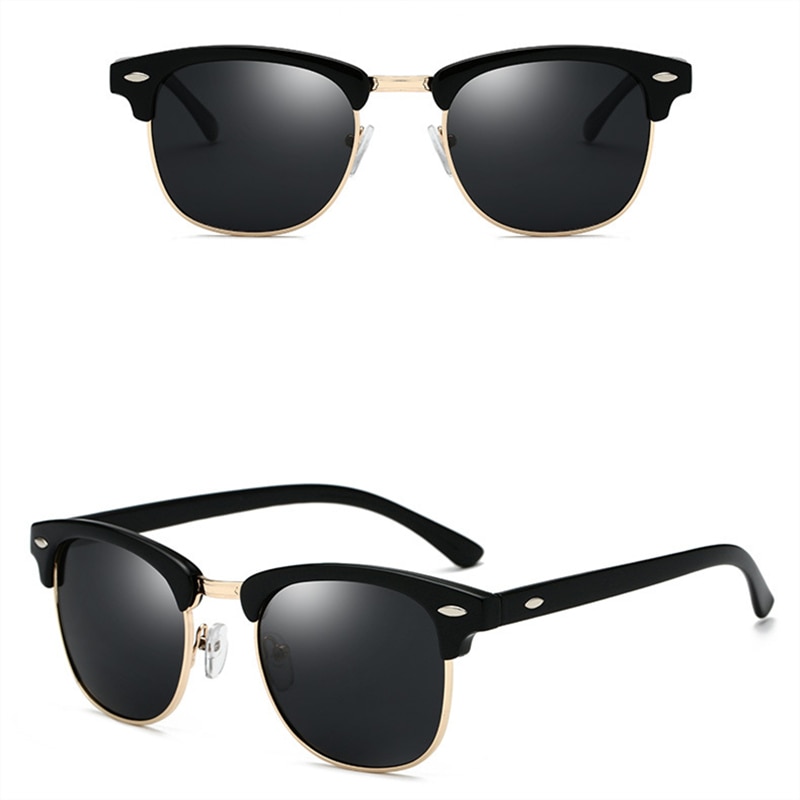 ASOUZ oval men's sunglasses UV400 classic retro brand ladies glasses UV400 driving sunglasses