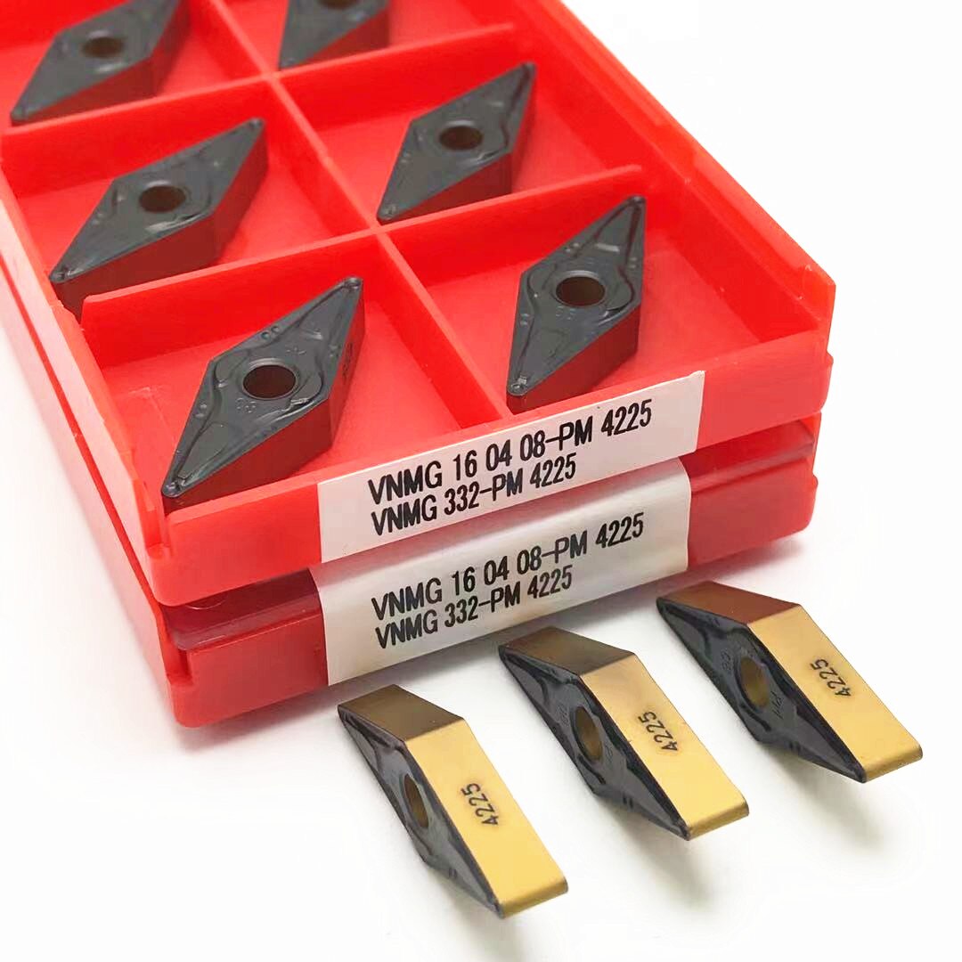 Vnmg 160408 PM4225 Hardmetaal Cilindrische Draaigereedschap Draaibank Tool Staal Verwerking Draaien Insert Vnmg 160408