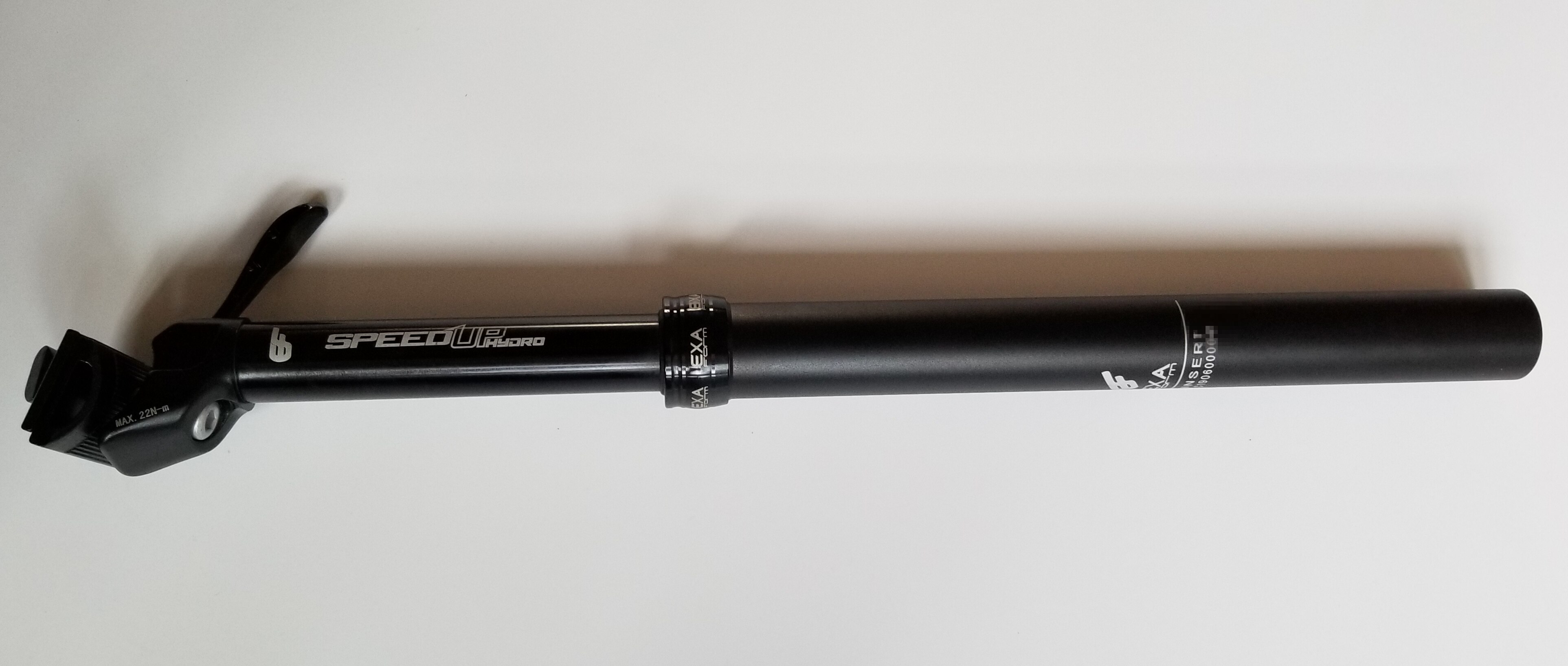 Tija de sillín hidráulica Kindshock KS EXA SPEED UP-HYDRO MTB, altura ajustable, para bicicleta de montaña, control manual de 30,9/31,6mm