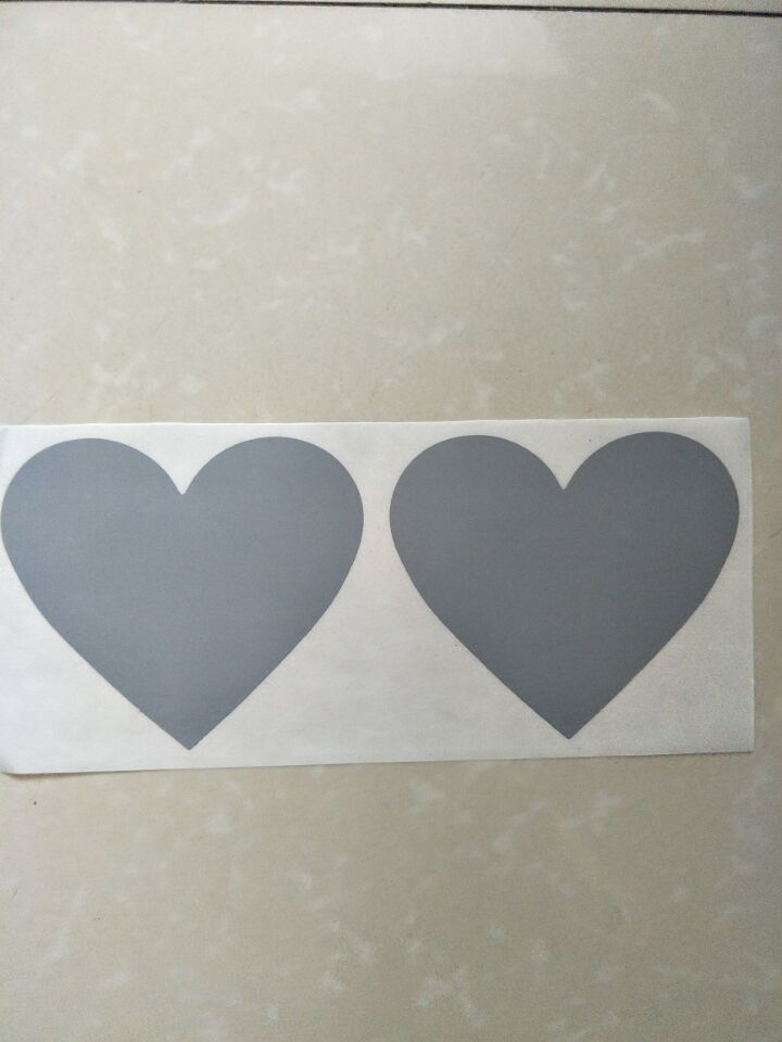 100pcs Scratch Off Stickers 70x80mm Love Heart Shape Rose Gold Color Blank For Secret Code Cover Home Game Wedding Message