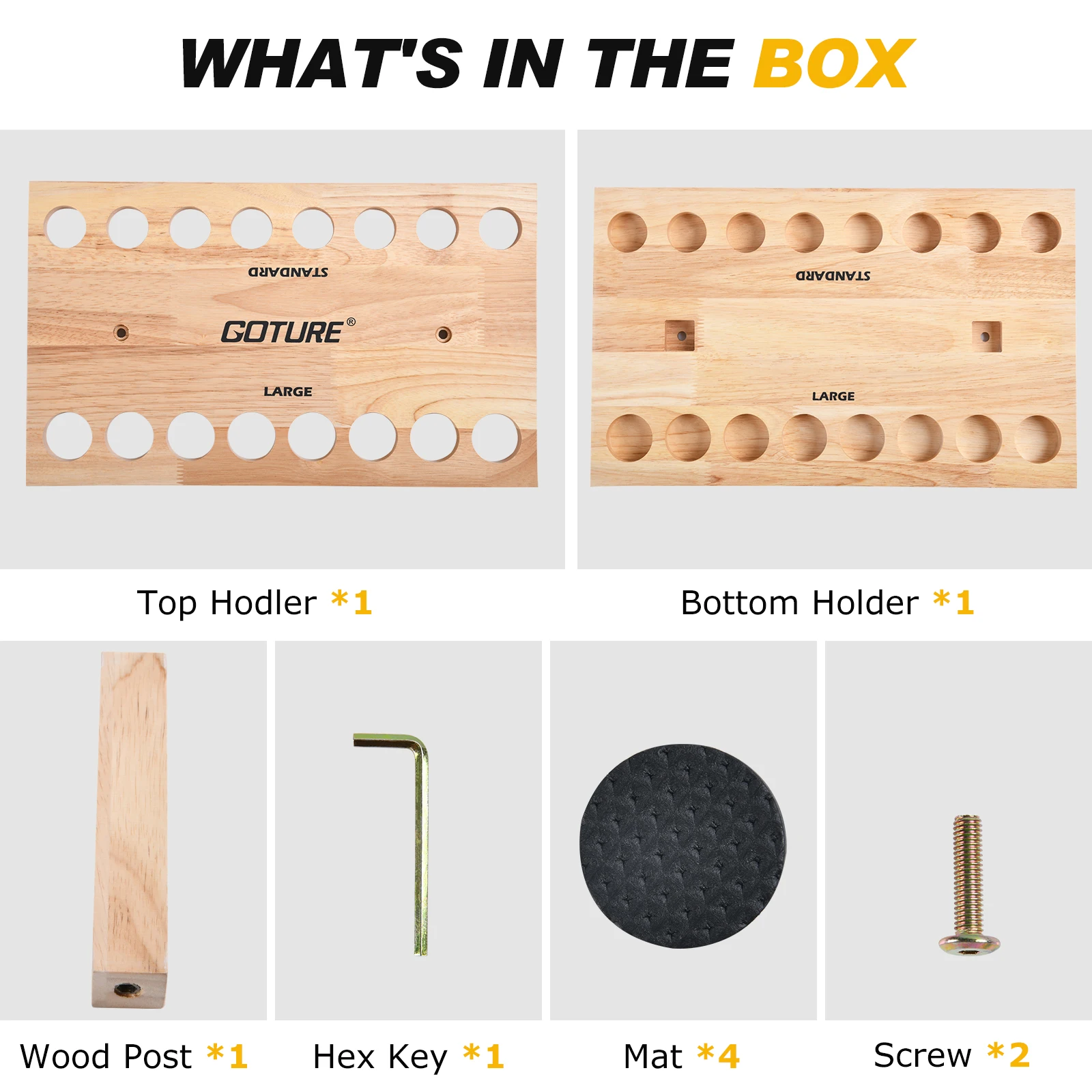 Goture Fishing Rod Holder Up to 16 Rods Vertical Protect Storage Pole Rack Display Stand Fixed Frame Fishing Tools Accessories